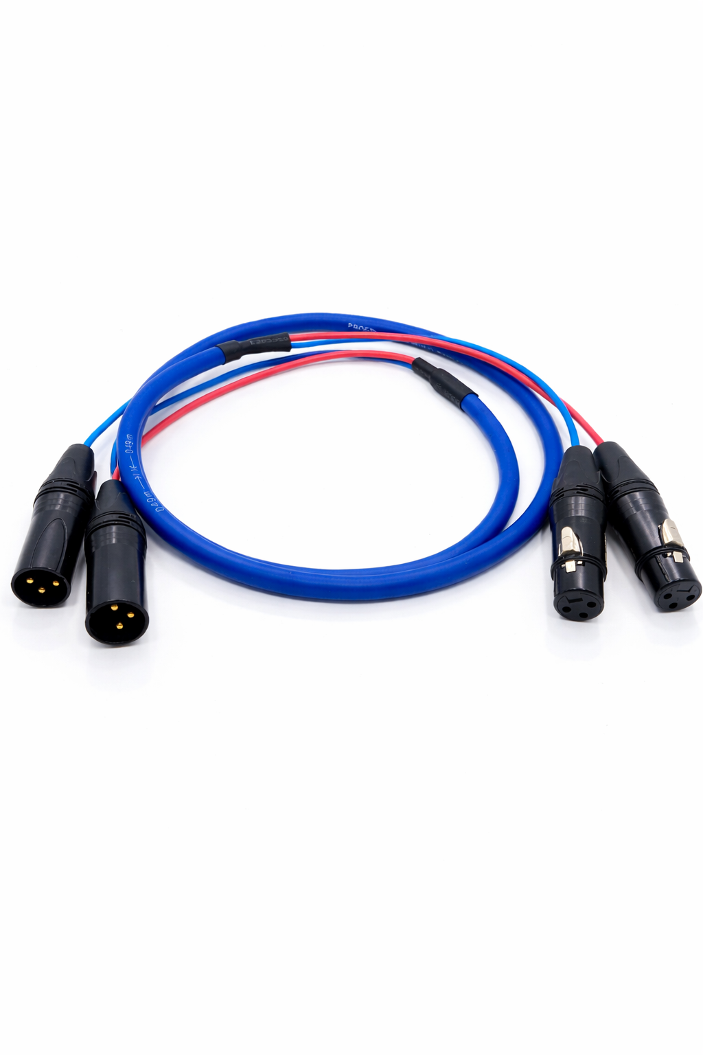 2 Channel XLR Snake Cable Male to Female