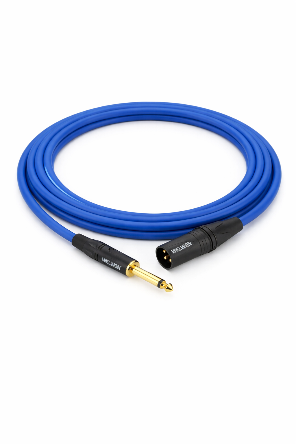 Jack 6.35mm to XLR Male Audio Cable