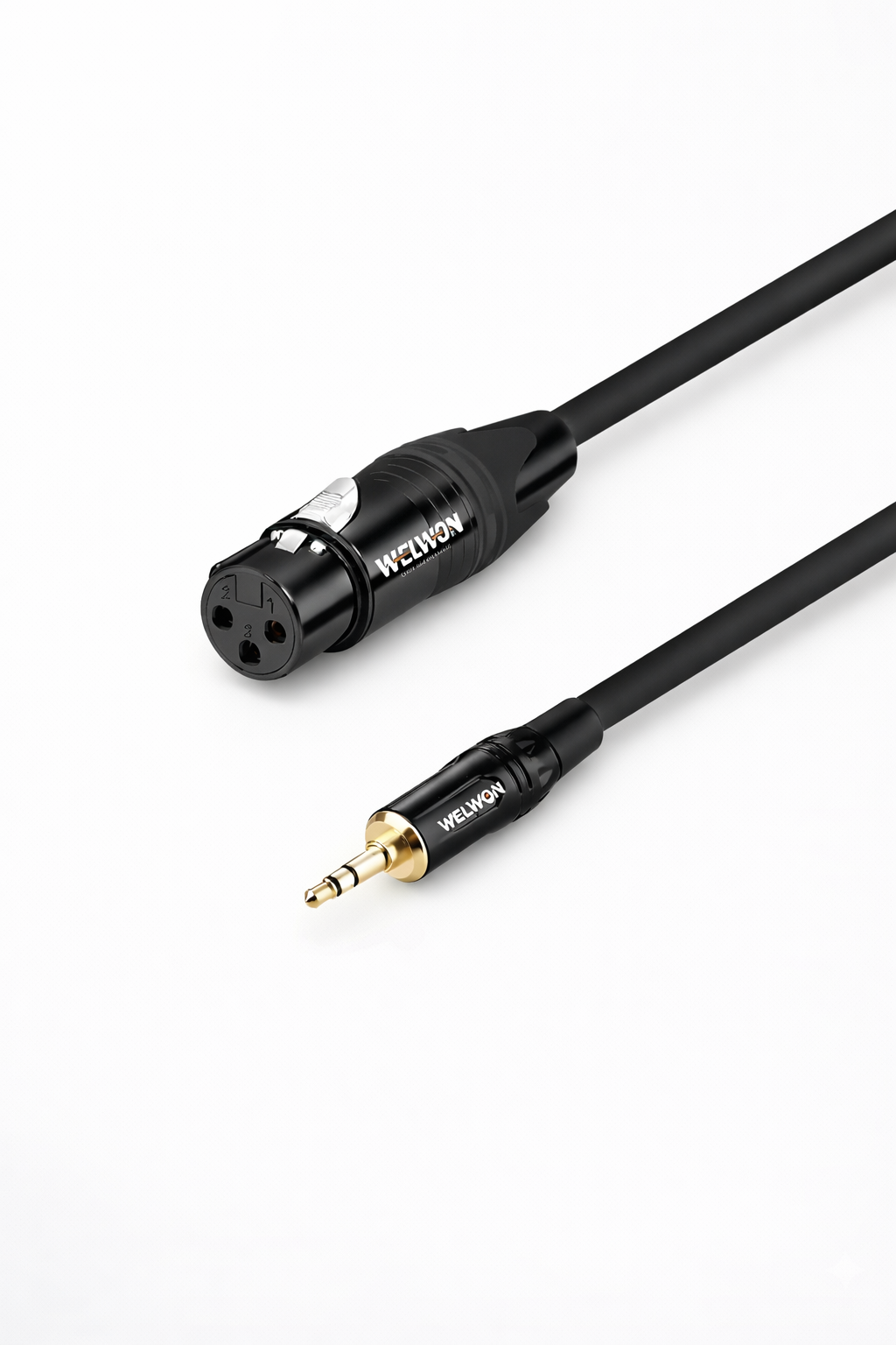 3.5mm Stereo Plug (EP) to XLR Female Audio Cable